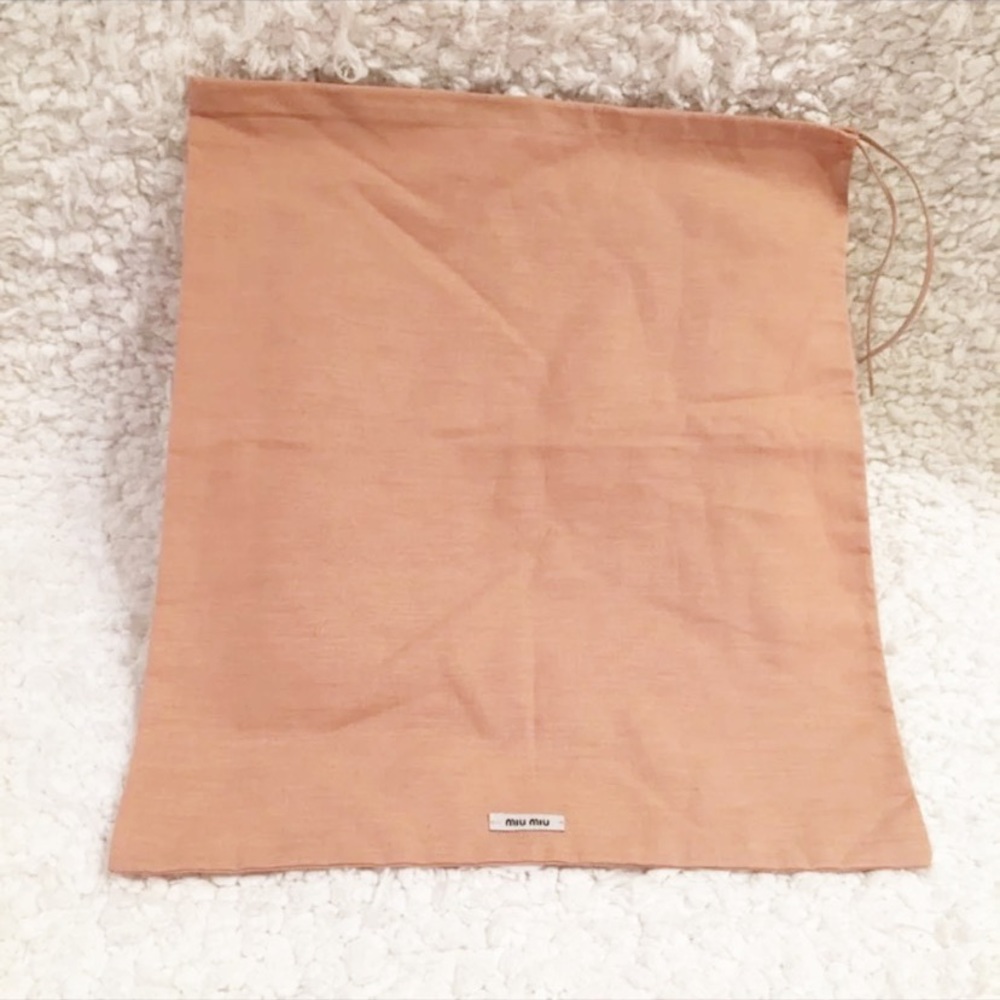 AUTHENTIC Miu Miu Dustbag SFH